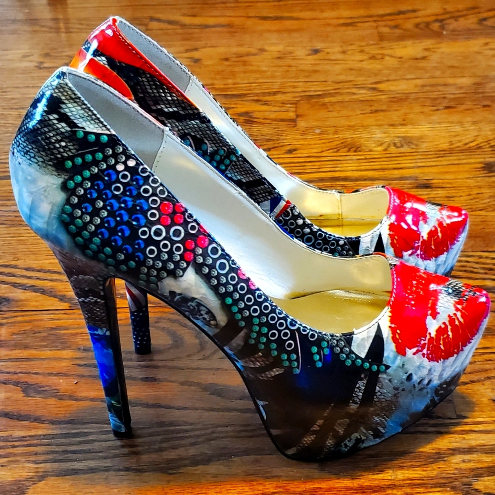 Multo color 6 ½ inch heels by Journey
